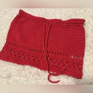 American Eagle Outfitters Crocheted Tube Top
